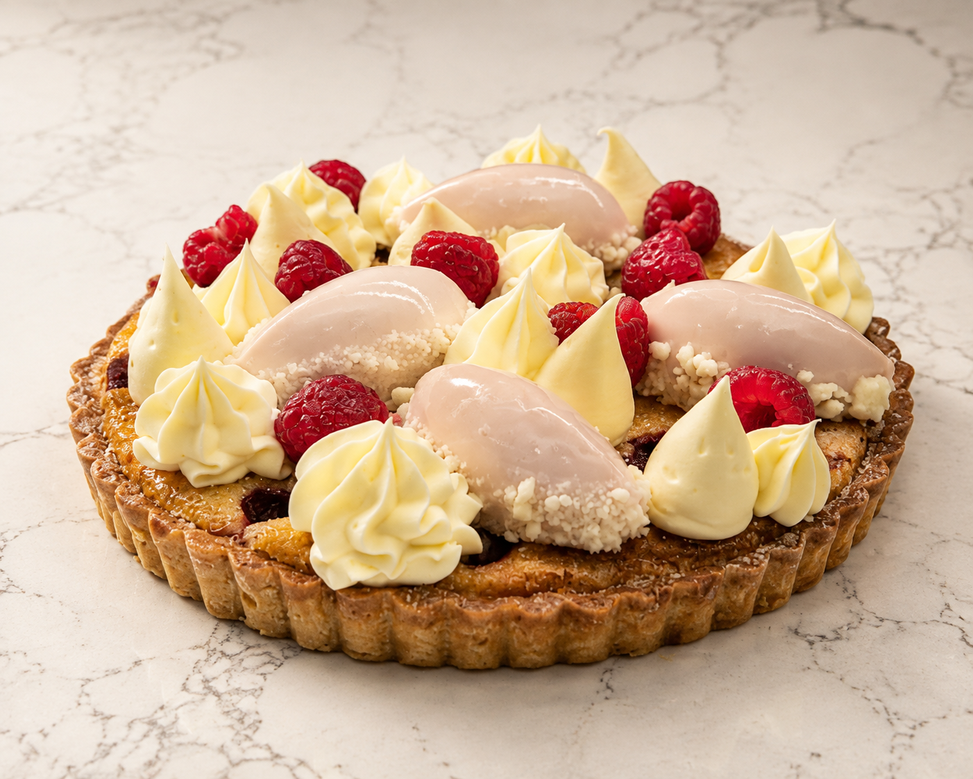 Raspberry Frangipane