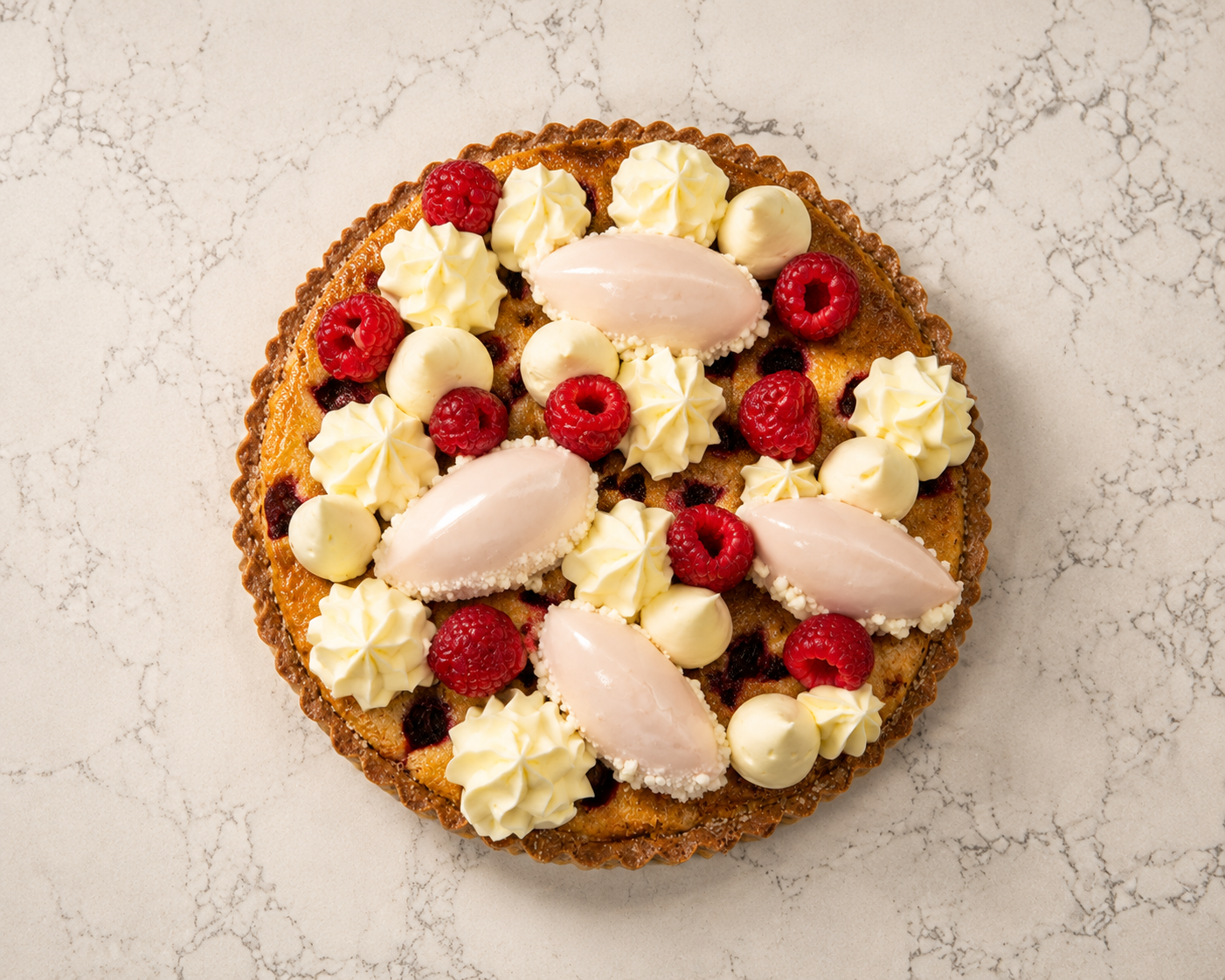 Raspberry Frangipane
