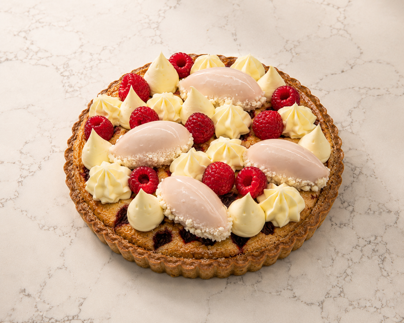Raspberry Frangipane